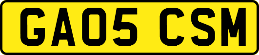 GA05CSM