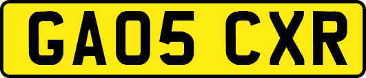 GA05CXR