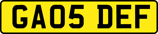 GA05DEF
