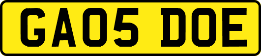 GA05DOE