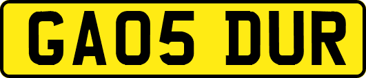 GA05DUR