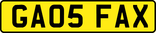 GA05FAX