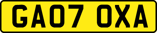 GA07OXA