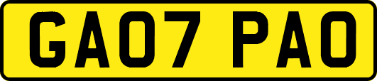 GA07PAO