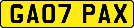 GA07PAX