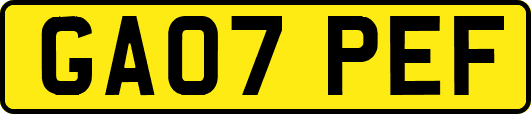 GA07PEF