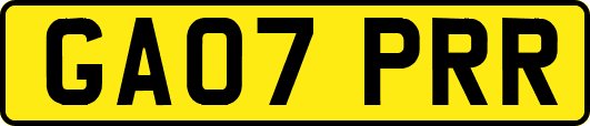 GA07PRR