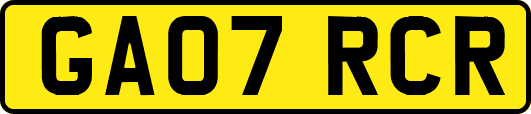 GA07RCR