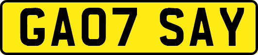 GA07SAY
