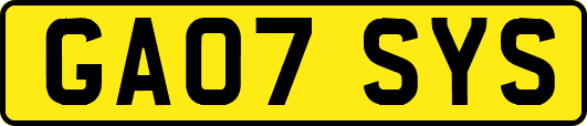 GA07SYS