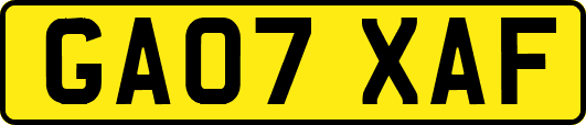 GA07XAF