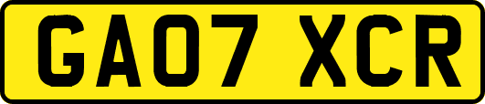 GA07XCR