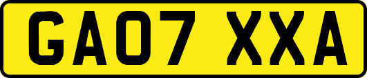 GA07XXA