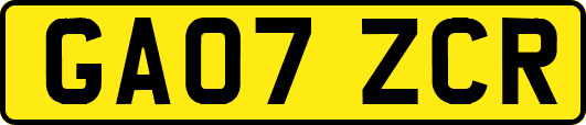 GA07ZCR