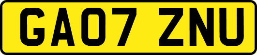 GA07ZNU