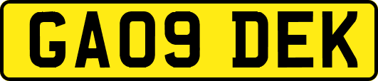 GA09DEK