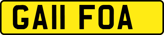 GA11FOA
