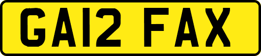 GA12FAX