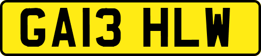 GA13HLW