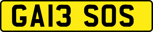GA13SOS