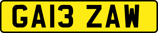 GA13ZAW