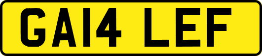 GA14LEF