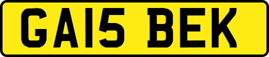 GA15BEK