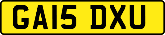 GA15DXU