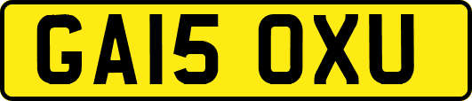 GA15OXU