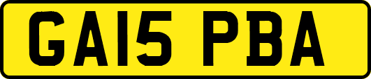 GA15PBA