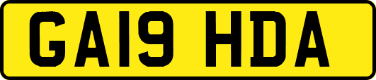 GA19HDA