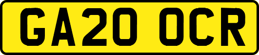 GA20OCR