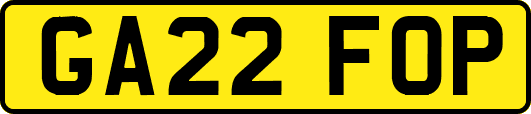 GA22FOP