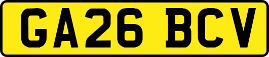 GA26BCV