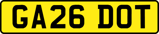 GA26DOT