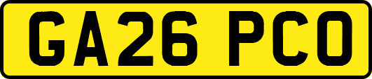 GA26PCO