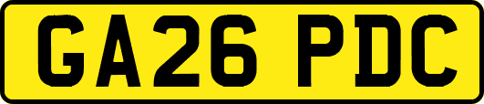 GA26PDC