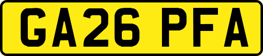GA26PFA