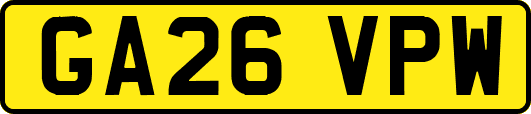 GA26VPW