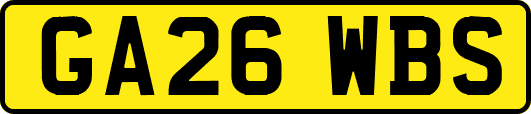 GA26WBS