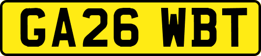 GA26WBT