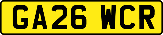 GA26WCR
