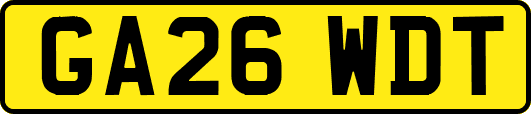 GA26WDT
