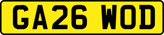 GA26WOD