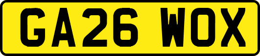 GA26WOX