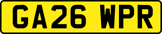 GA26WPR