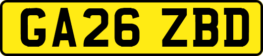 GA26ZBD