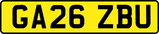 GA26ZBU