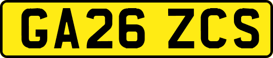 GA26ZCS