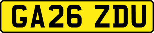 GA26ZDU